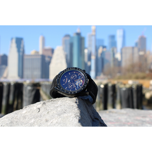 Astoria Black Stone | Wrist Watch for Men-Chelsea Madison New York