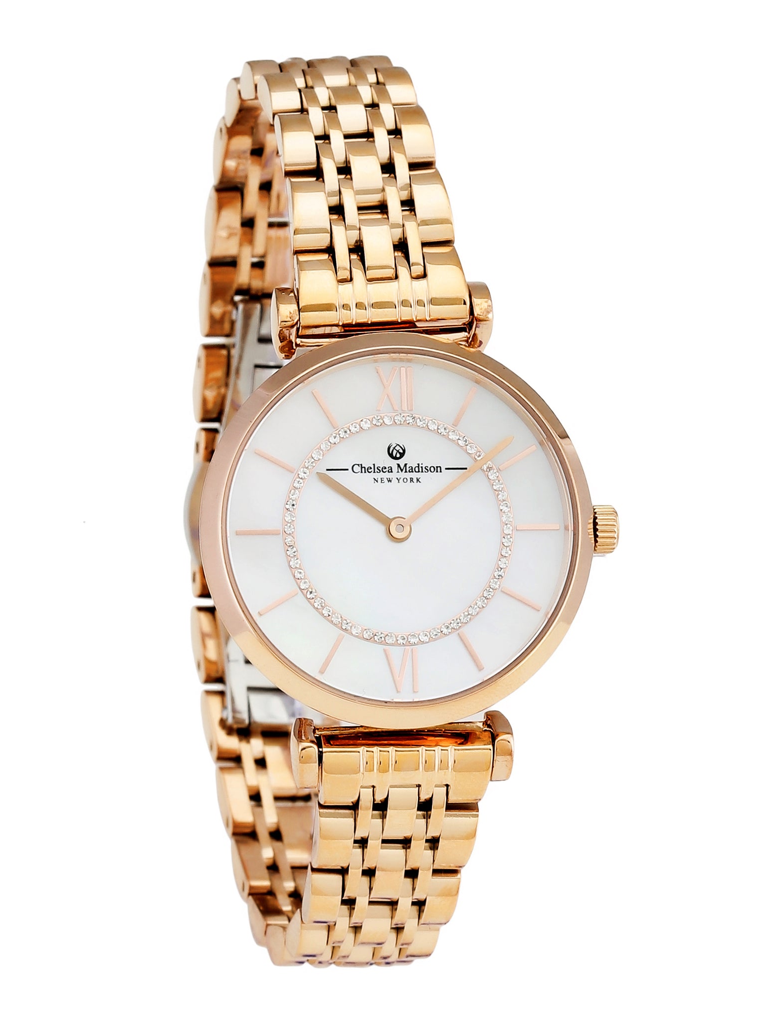 Roberto Carati Luna Rose Gold and Mother of Pearl Watch | Watches Galore |  Lasoo
